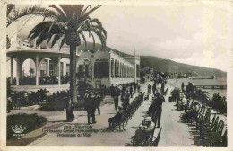 06 - Menton - Le Nouveau Casino Municipal - Promenade Du Midi - Animée - CPSM Format CPA - Oblitération De 1939 - Voir T - Menton