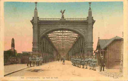 67 - Strasbourg - Le Pont De Kehl - Animée - Militaria - Colorisée - CPA - Voir Scans Recto-Verso - Straatsburg