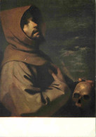 Art - Peinture Religieuse - Francisco De Zurbaran - Saint François D'Assise - Pinacothèque De Munich - CPM - Voir Scans  - Schilderijen, Gebrandschilderd Glas En Beeldjes