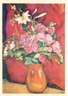 Art - Peinture - Louis Valtat - Lys Et Roses - Nature Morte - Musée Du Havre - Carte De La Loterie Nationale - CPM - Car - Paintings