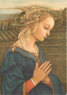 Art - Peinture - Fra Filippo Lippi - Madonna - Vierge - CPM - Voir Scans Recto-Verso - Paintings