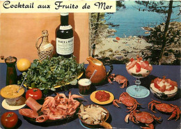 Recettes De Cuisine - Cocktail Aux Fruits De Mer - Gastronomie - CPM - Voir Scans Recto-Verso - Recetas De Cocina