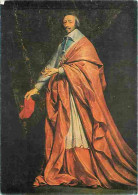 Histoire - Portrait En Pied Du Cardinal De Richelieu Par Philippe De Champaigne - CPM - Voir Scans Recto-Verso - Storia