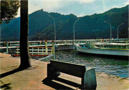 73 - Aix Les Bains - Lac Du Bourget - Le Grand Port - Au Fond La Dent Du Chat - CPM - Voir Scans Recto-Verso - Aix Les Bains