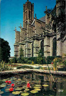 87 - Limoges - La Cathédrale Saint Etienne - Les Jardins De L'Evéché - Nénuphars - CPM - Voir Scans Recto-Verso - Limoges