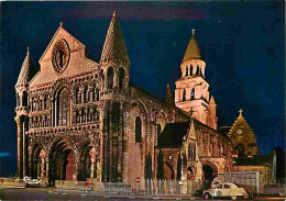 86 - Poitiers - L'Eglise Notre Dame La Grande - Automobiles - Vue De Nuit - Carte Neuve - CPM - Voir Scans Recto-Verso - Poitiers