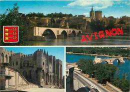 84 - Avignon - Multivues - Blasons - CPM - Voir Scans Recto-Verso - Avignon