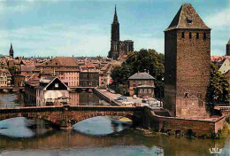 67 - Strasbourg - Tour Du XIVe Siècle Et La Cathédrale - Automobiles - Carte Neuve - CPM - Voir Scans Recto-Verso - Strasbourg