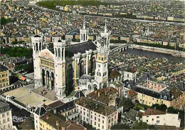 69 - Lyon - Vue Générale Aérienne - Notre Dame De Fourvière - CPM - Voir Scans Recto-Verso - Otros & Sin Clasificación