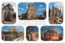 17 - Charente Maritime - Eglises Romanes - Multivues - CPM - Voir Scans Recto-Verso - Sonstige & Ohne Zuordnung