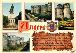 49 - Angers - Multivues - Blasons - CPM - Voir Scans Recto-Verso - Angers
