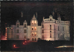 37 - Azay Le Rideau - Le Château - Vue De Nuit - CPM - Voir Scans Recto-Verso - Azay-le-Rideau