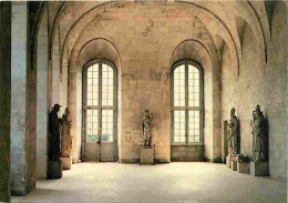 27 - Le Bec Hellouin - Abbaye Notre-Dame Du Bec-Hellouin - Entrée De L'église Abbatiale Avec Statues Des XIVe Et XVe S - - Other & Unclassified