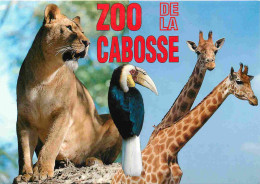 Animaux - Jurques - Zoo De La Cabosse - Multivues - Girafe - CPM - Voir Scans Recto-Verso - Autres & Non Classés