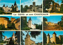 32 - Gers - Chateaux - Multivues - CPM - Voir Scans Recto-Verso - Autres & Non Classés