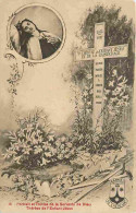 14 - Lisieux - Portrait Et Tombe De Sainte Thérèse - CPA - Voir Scans Recto-Verso - Lisieux