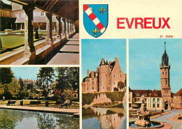 27 - Evreux - Multivues - Blasons - CPM - Voir Scans Recto-Verso - Evreux