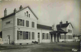 58 - Cosne Cours Sur Loire - La Gare - Mention Photographie Véritable - Carte Dentelée - CPSM Format CPA - Voir Scans Re - Cosne Cours Sur Loire