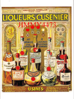 CPM - LIQUEURS CUSENIER - Edit. Bibliothèque Forney Paris - Publicité