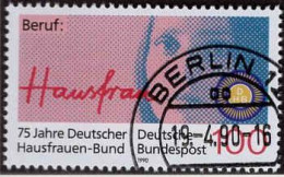 RFA Poste Obl Yv:1292 Mi:1460 Beruf Hausfrau (TB Cachet à Date) Berlin19-4-90 - Used Stamps