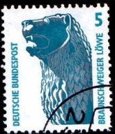 RFA Poste Obl Yv:1280 Mi:1448 Braunschweiger Löwe (Beau Cachet Rond) - Used Stamps