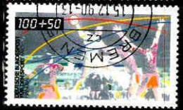 RFA Poste Obl Yv:1281 Mi:1449 Für Den Sport Handball (TB Cachet Rond) - Used Stamps