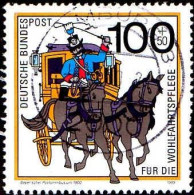 RFA Poste Obl Yv:1271 Mi:1439 Wohlfahrtspflege Bayerischer Postomnibus (TB Cachet Rond) - Used Stamps