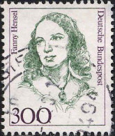 RFA Poste Obl Yv:1265 Mi:1433 Fanny Hensel Musicienne (cachet Rond) - Used Stamps