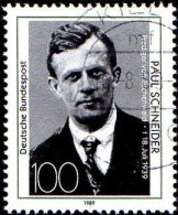 RFA Poste Obl Yv:1263 Mi:1431 Paul Schneider Pretre à Buchenwald (Beau Cachet Rond) - Used Stamps