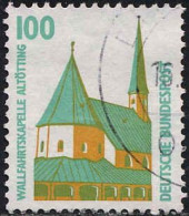 RFA Poste Obl Yv:1238 Mi:1406A Wallfahrtskapelle Altötting (Chapelle) (cachet Rond) - Usados