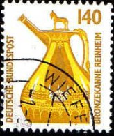 RFA Poste Obl Yv:1233 Mi:1401A Bronzekanne Reinheim (TB Cachet Rond) - Used Stamps