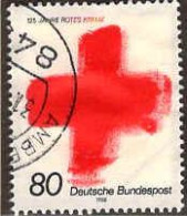 RFA Poste Obl Yv:1219 Mi:1387 Rotes Kreuz (TB Cachet Rond) - Gebraucht