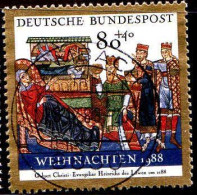 RFA Poste Obl Yv:1228 Mi:1396 Weihnachten Geburt Christi (TB Cachet Rond) - Usados