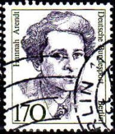 RFA Poste Obl Yv:1223 Mi:1391 Hannah Arendt Philosophe (Beau Cachet Rond) - Used Stamps