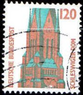 RFA Poste Obl Yv:1207 Mi:1375 Schleswiger Dom (Lign.Ondulées) - Used Stamps