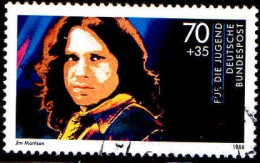 RFA Poste Obl Yv:1196 Mi:1362 Für Die Jugend Jim Morrison (Beau Cachet Rond) - Gebraucht