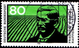 RFA Poste Obl Yv:1190 Mi:1358 Friedrich Wilhelm Raiffeisen (TB Cachet Rond) - Used Stamps