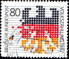 RFA Poste Obl Yv:1141 Mi:1309 Volkszählung Recensement De La Population (cachet Rond) - Used Stamps