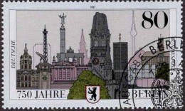RFA Poste Obl Yv:1138 Mi:1306 750 Jahre Berlin (TB Cachet Rond) - Used Stamps