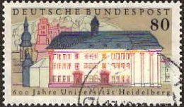 RFA Poste Obl Yv:1127 Mi:1299 Universität Heidelberg (Beau Cachet Rond) - Oblitérés