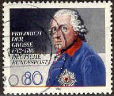 RFA Poste Obl Yv:1124 Mi:1292 Anton Graff Friedrich Der Grosse (Beau Cachet Rond) - Used Stamps