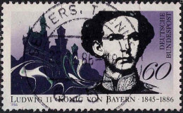 RFA Poste Obl Yv:1113 Mi:1281 Ludwig II König Von Bayern (TB Cachet Rond) - Used Stamps