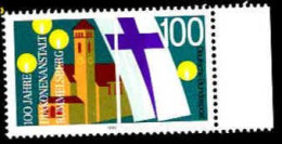 RFA Poste N** Yv:1299 Mi:1467 Diakonenanstalt Rummelsberg Bord De Feuille - Unused Stamps