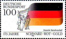 RFA Poste N** Yv:1295 Mi:1463 175 Jahre Schwarz-Rot-Gold Deutsche Burschenschaft - Unused Stamps