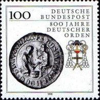 RFA Poste N** Yv:1283 Mi:1451 800 Jahre Deutscher Orden (Sceau) - Ongebruikt