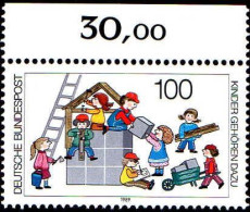 RFA Poste N** Yv:1267 Mi:1435 Kinder Gehören Dazu Bord De Feuille - Unused Stamps