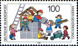 RFA Poste N** Yv:1267 Mi:1435 Kinder Gehören Dazu - Unused Stamps