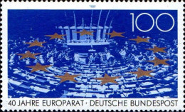 RFA Poste N** Yv:1254 Mi:1422 40 Jahre Europarat - Unused Stamps