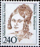 RFA Poste N** Yv:1224 Mi:1392 Mathilde Franziska Anneke Feministe - Unused Stamps