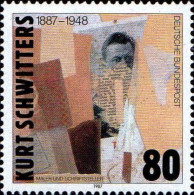 RFA Poste N** Yv:1158 Mi:1326 Kurt Schwitters Peintre & Ecrivain - Unused Stamps